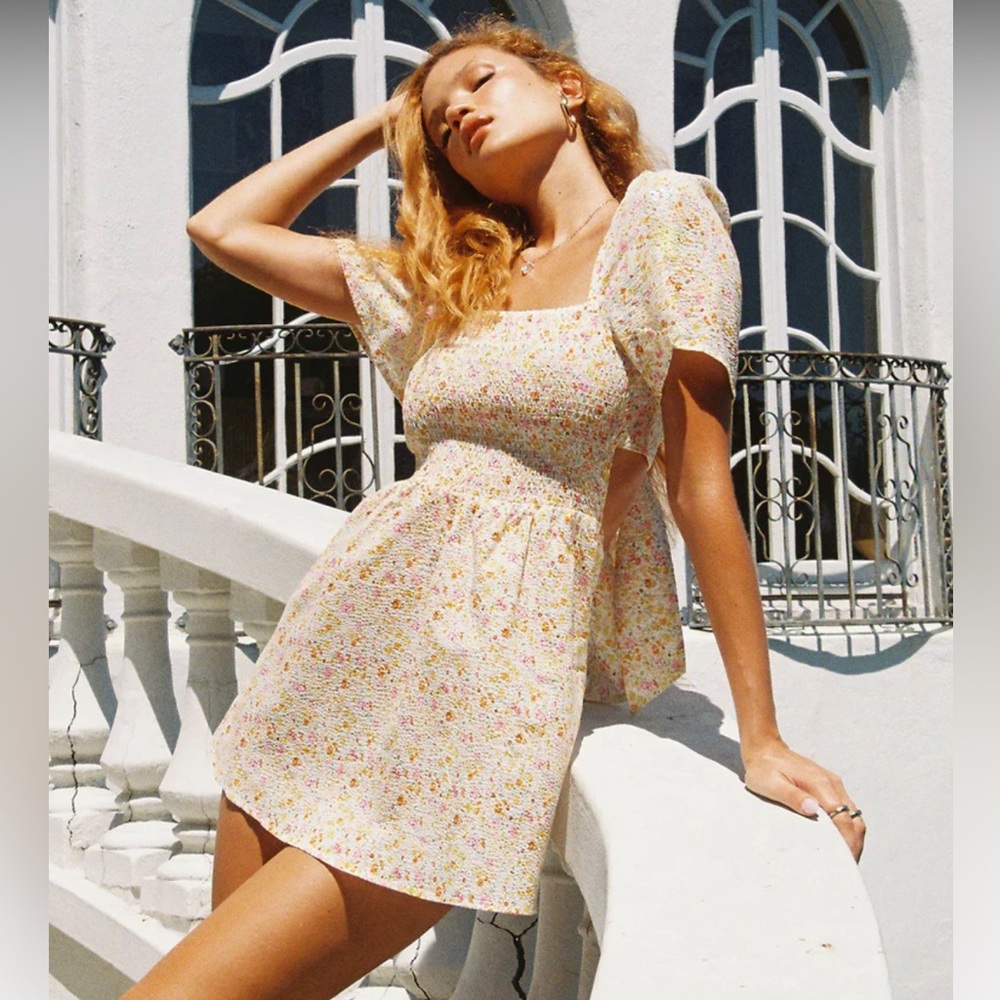 Princess Polly Summer Nights Mini Dress Floral
